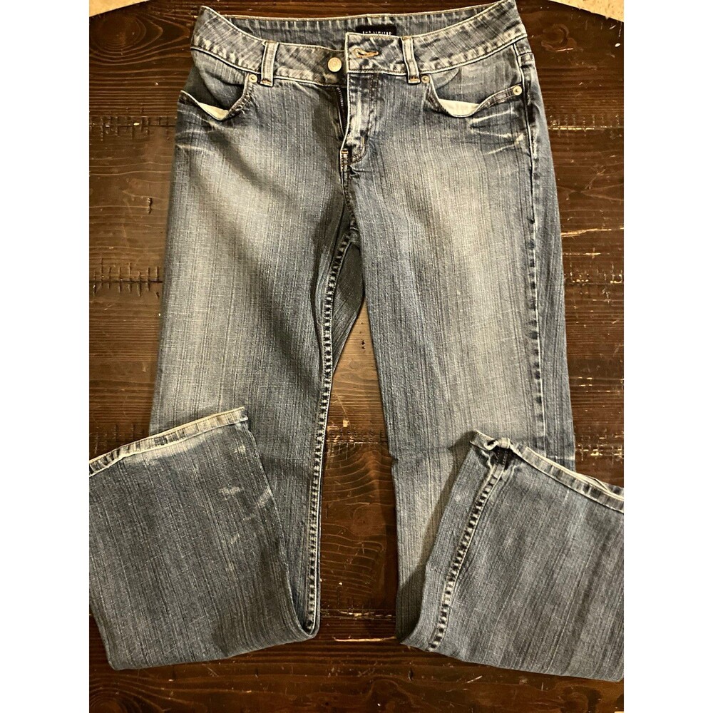 The Limited Women’s Blue Light Wash Bootcut Denim Jeans Size 6 Cotton Stretch